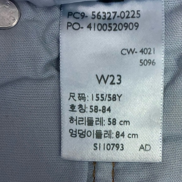 LEVI'S WOMEN'S ORIGINAL 501 HIGH RISE DARK BLUE JEAN SHORT 23 - Picture 12 of 16